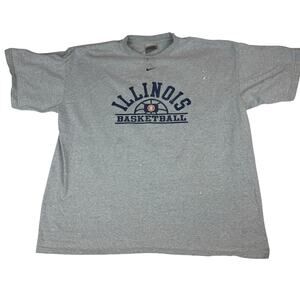 Vintage Y2K Nike Illinois T-Shirt Size XL